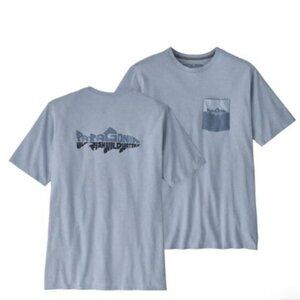 Patagonia Wild Waterline Pocket Responsibili-Tee S